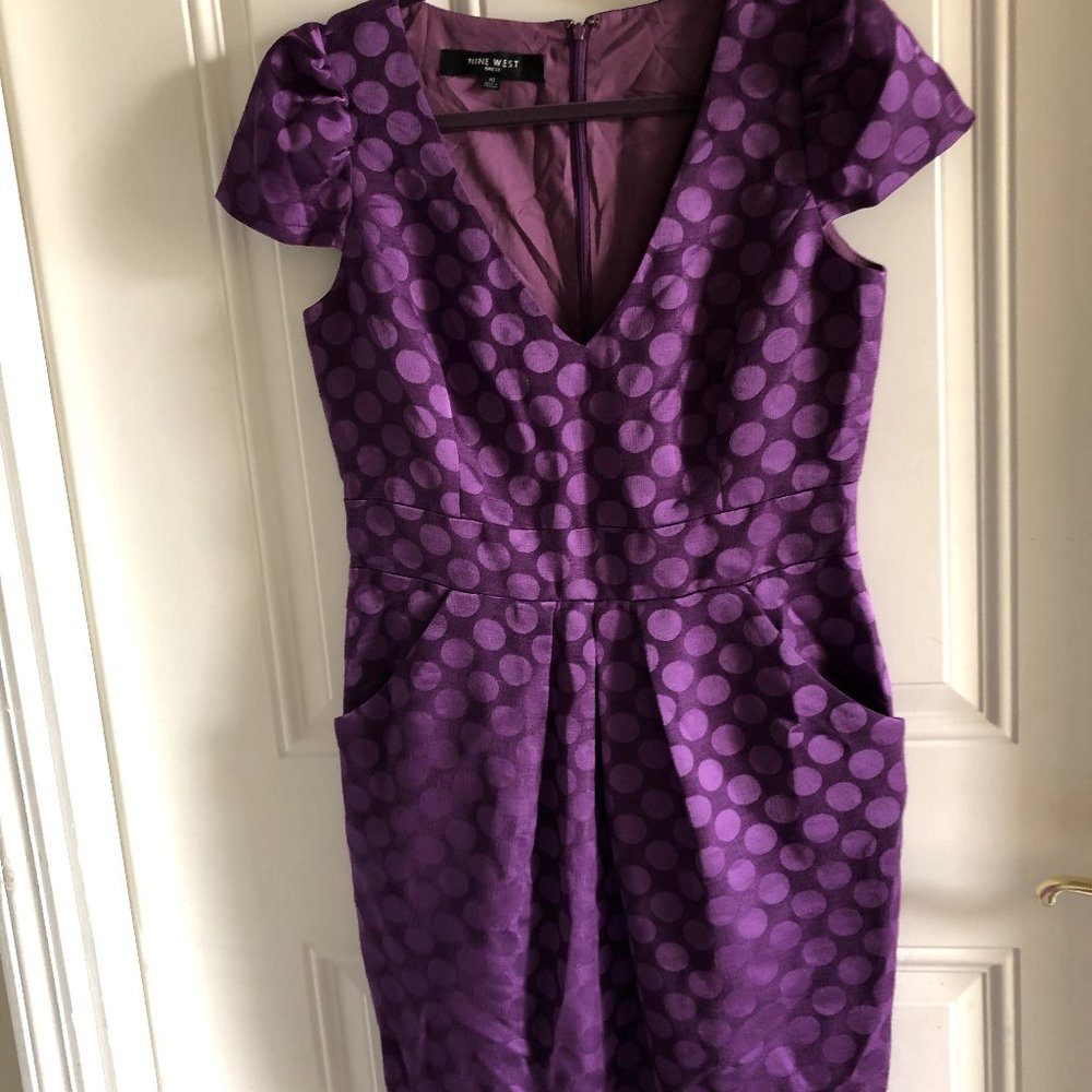 Nine West Purple Dress